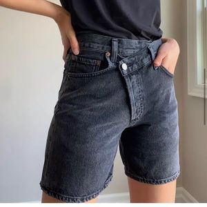 Agolde Criss cross short